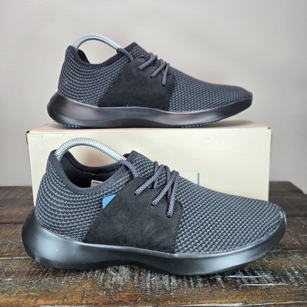 Vessi Everyday Classic Sneaker Womens Size 10 Waterproof Shoes All Black